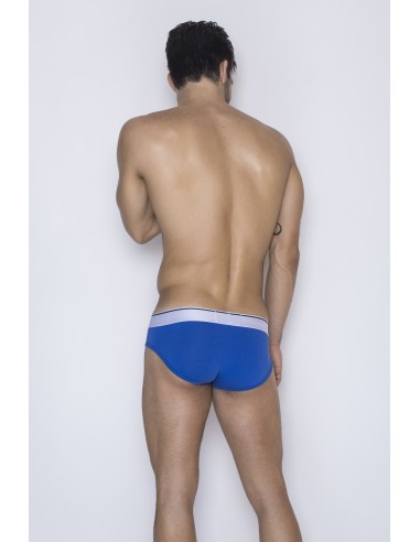 Core Briefs - Blue with white