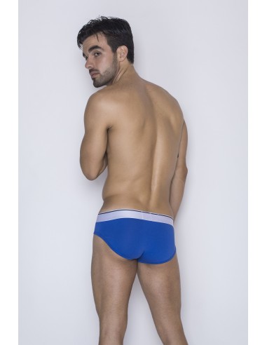 Core Briefs - Blue with white