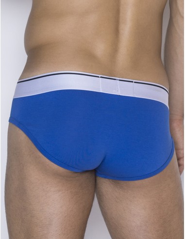 Core Briefs - Blue with white