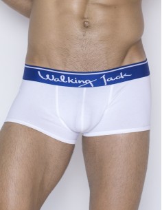 Core Trunks - White with blue